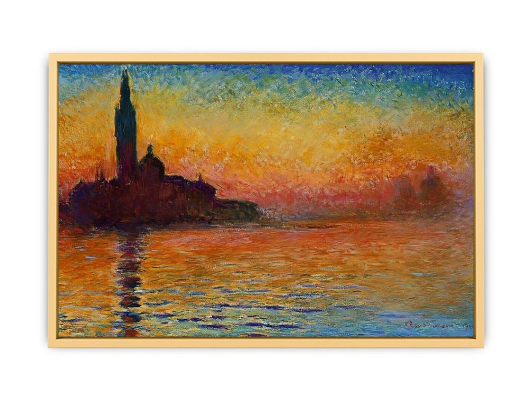 San Giorgio Maggiore At Dusk Streched canvas