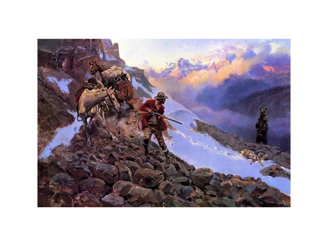 Whose Meat? by Charles Marion Russell
