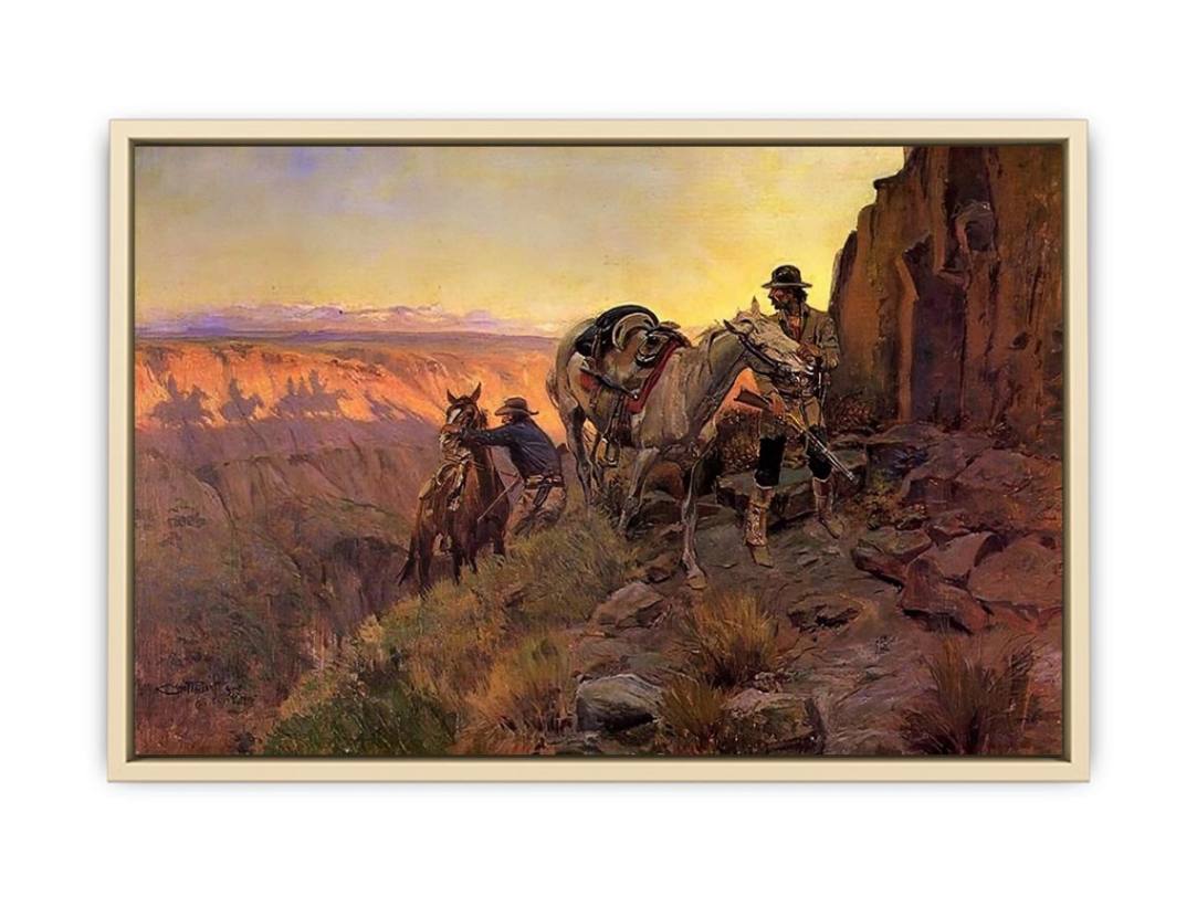 When Shadows Hint Death  Art Print