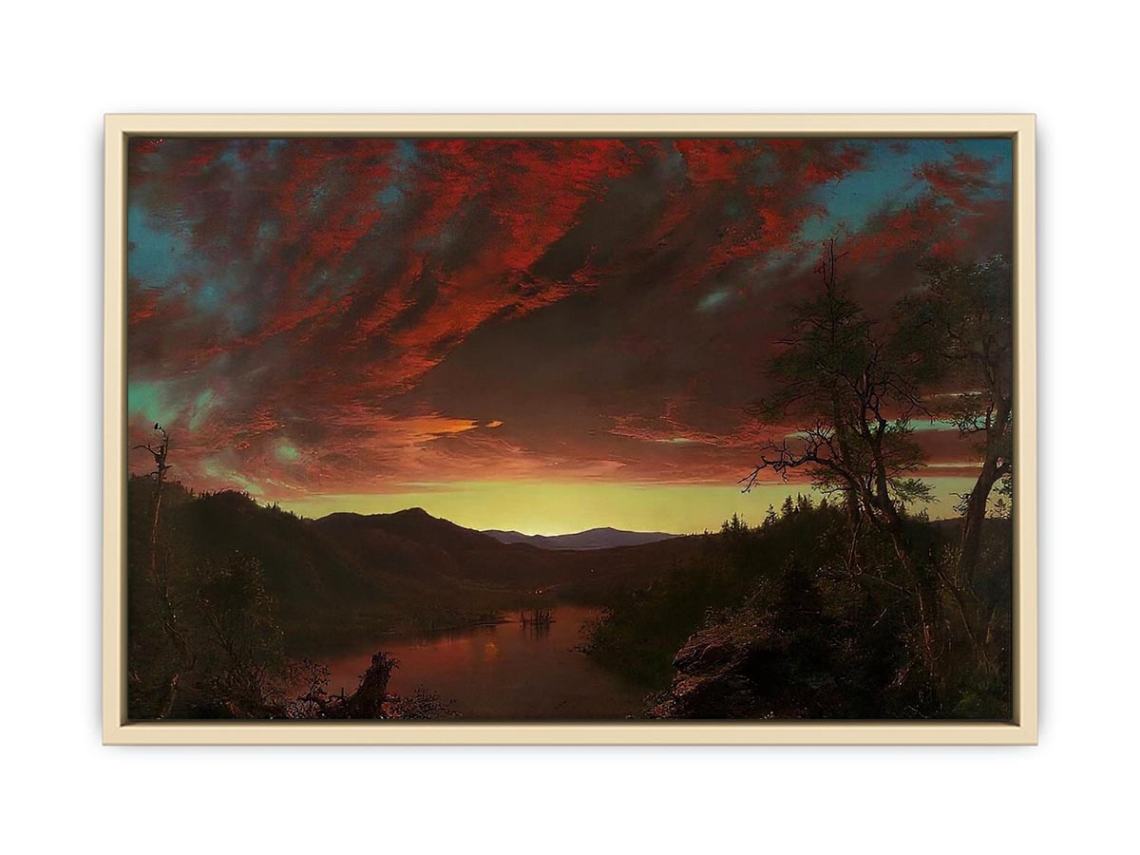 Twilight in the Wilderness  Art Print