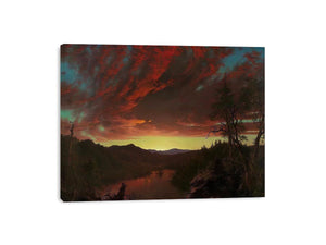 Twilight in the Wilderness by Frederic Edwin Church Painting 