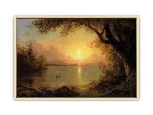 Landscape In The Adirondacks  Art Print