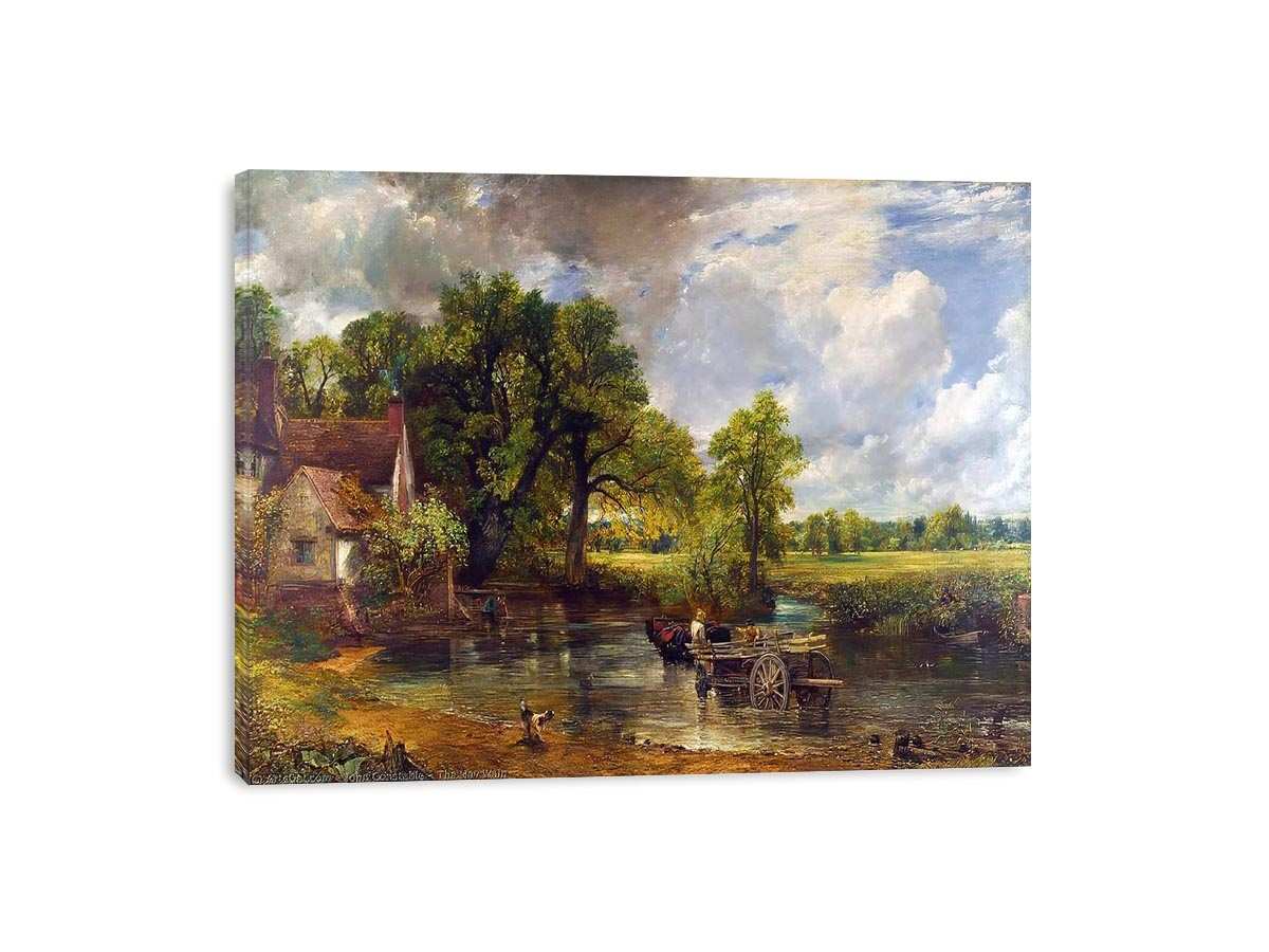 The Hay Wain by John Constable Painting 