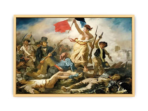 Liberty Leading the People Painting Streched canvas