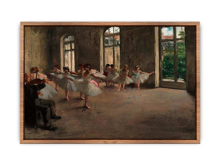 Ballet Rehearsal, 1873  Poster