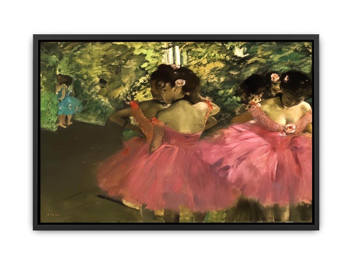 Dancers In Pink Canvas Print