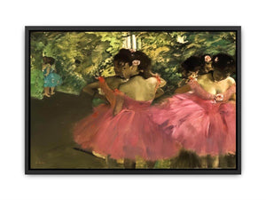 Dancers In Pink Canvas Print