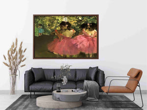 Dancers In Pink by Edgar Degas Painting 