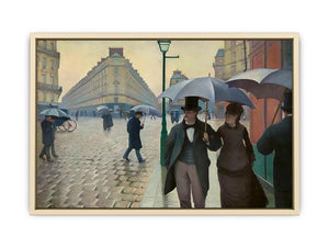 Paris Street- Rainy Weather 1877  Art Print
