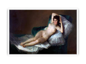 Nude Maja Framed Print