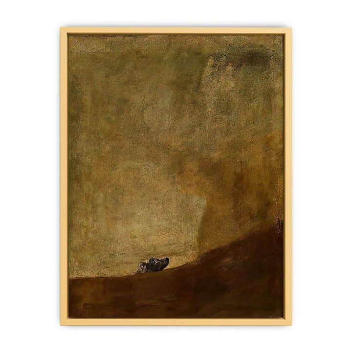 The Dog Streched canvas