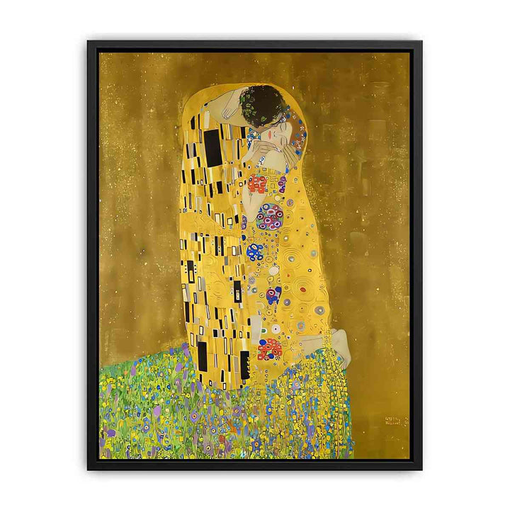The Kiss by Gustav Klimt Canvas Print