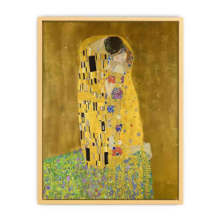 The Kiss by Gustav Klimt Streched canvas