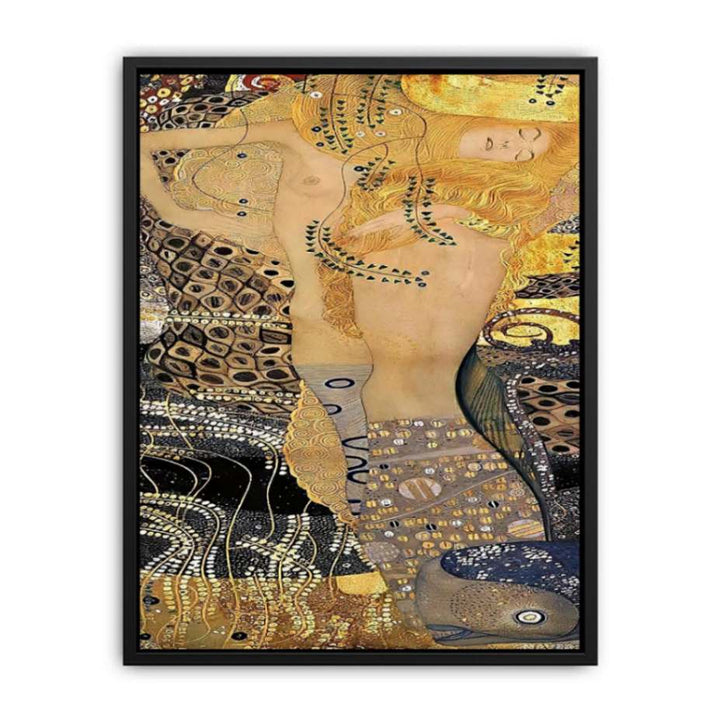 Water Serpents I Canvas Print