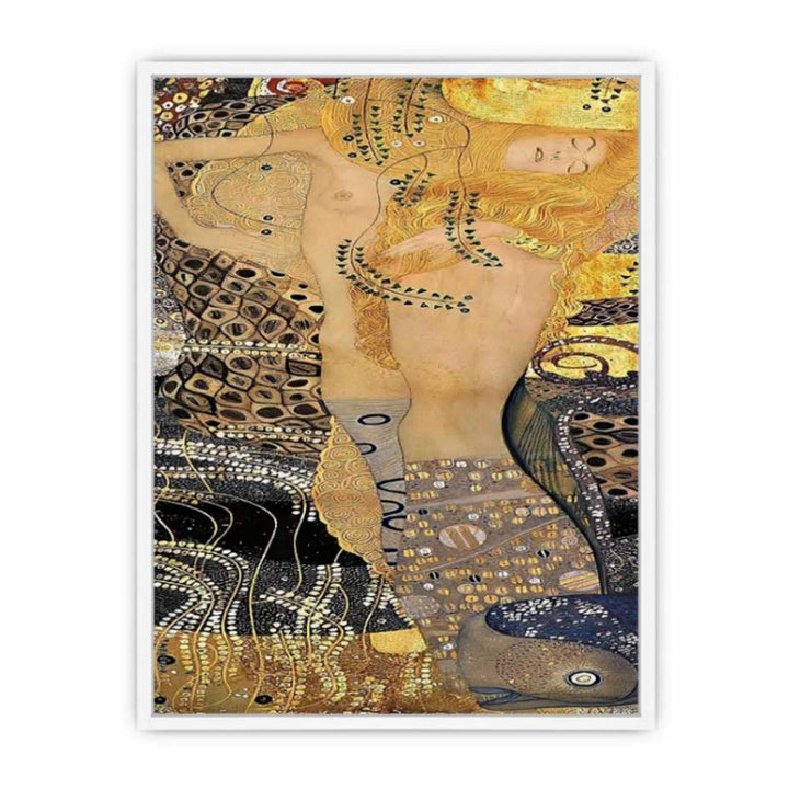 Water Serpents I Framed Print