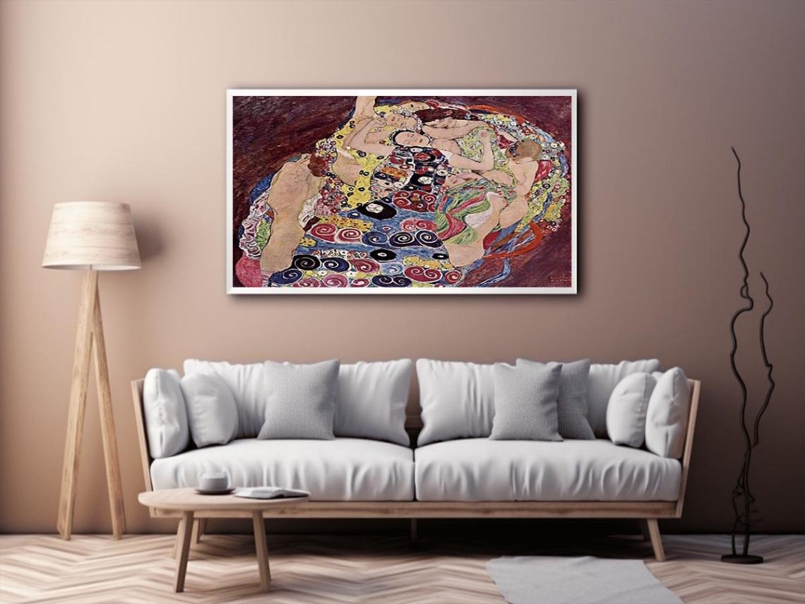 The Maiden by Gustav Klimt Painting 