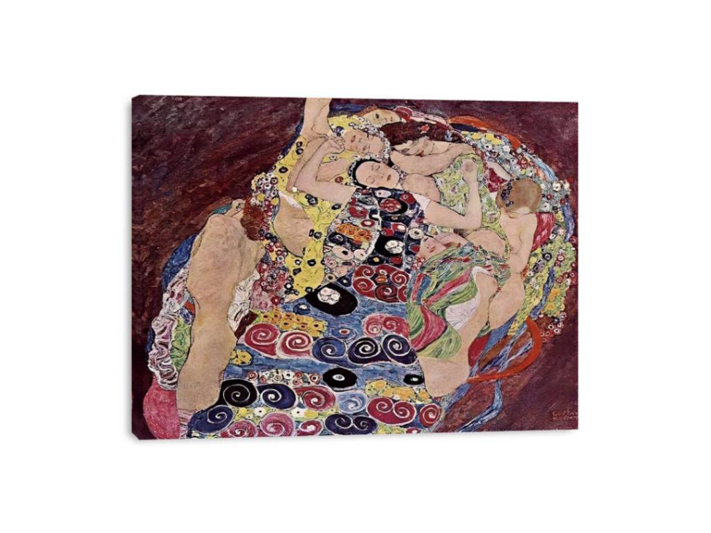 The Maiden by Gustav Klimt Painting 