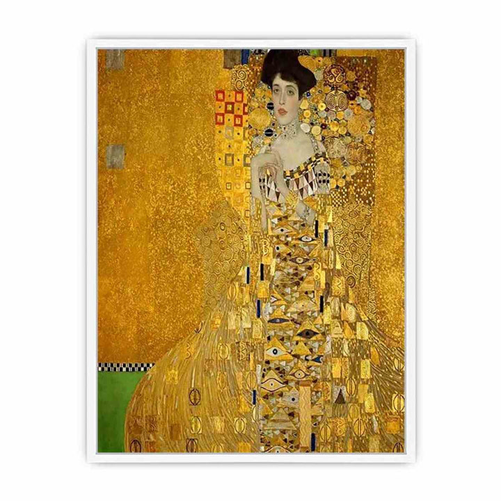  Portrait Of Adele Bloch-Bauer by Gustav Klimt Framed Print