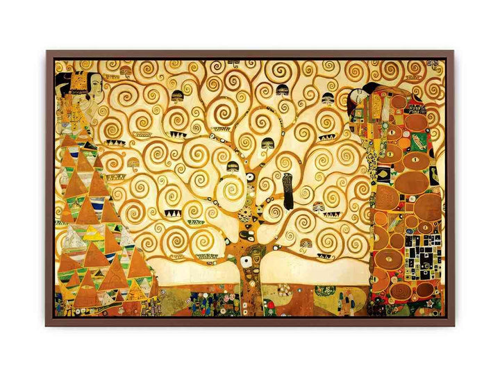 klimt tree of life poster