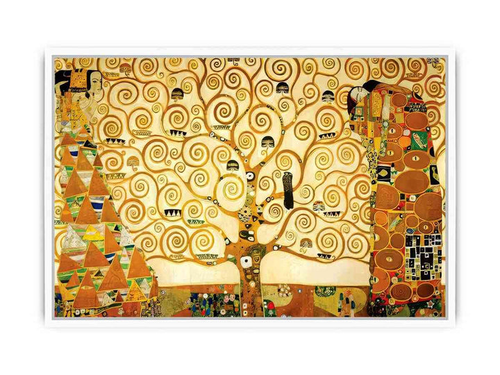 The Tree of Life by Gustav Klimt Framed Print
