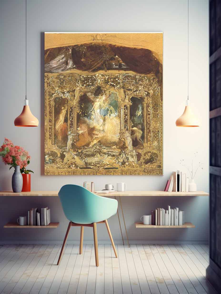 Design for a theater curtain