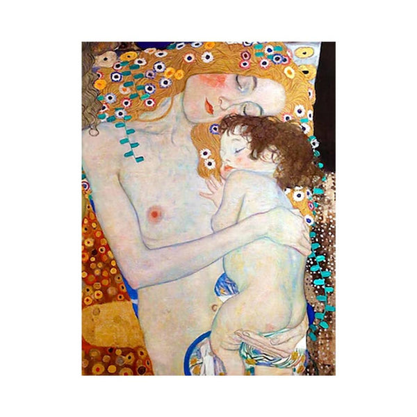 Mother and Child by Gustav Klimt
