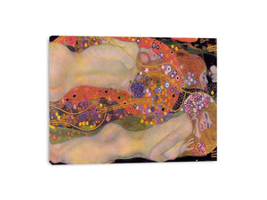 Water Serpents II by Gustav Klimt Painting 