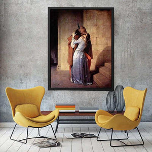 The Kiss by Francesco Paolo Hayez  Painting