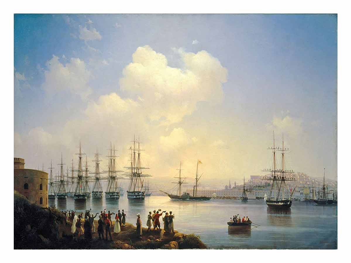 The Russian Squadron on the Sebastopol Roads