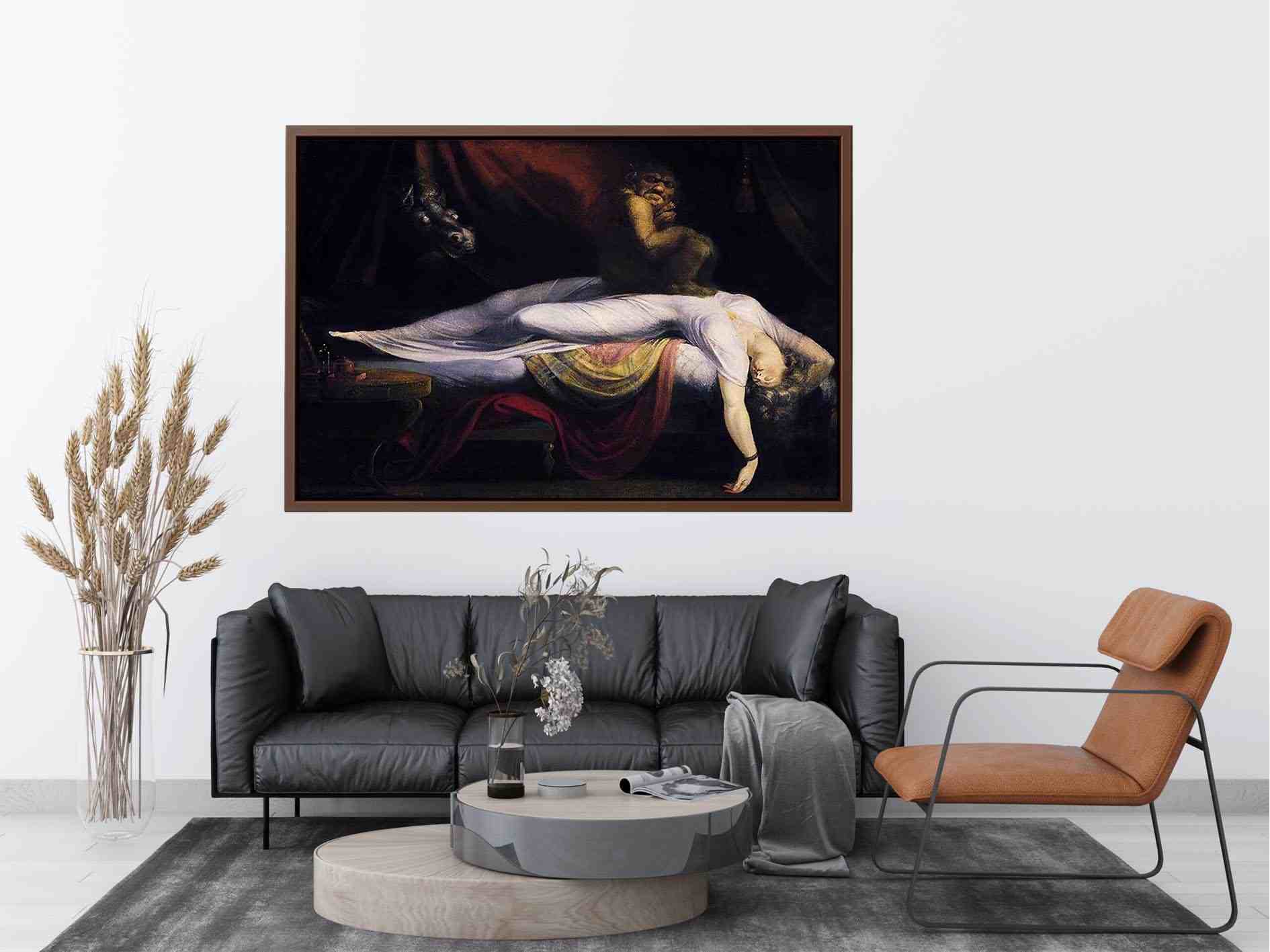 The Nightmare 1781 by Johann Henry Fuseli Painting 