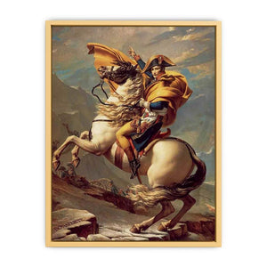 Napoleon Crossing the Alps Streched canvas
