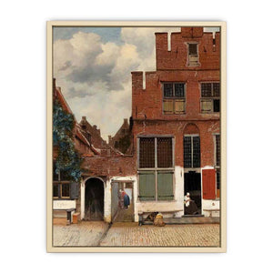 The Little Street (or Het Straatje)  Art Print
