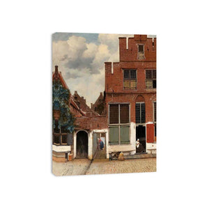 The Little Street (or Het Straatje) by Johannes Vermeer Painting 
