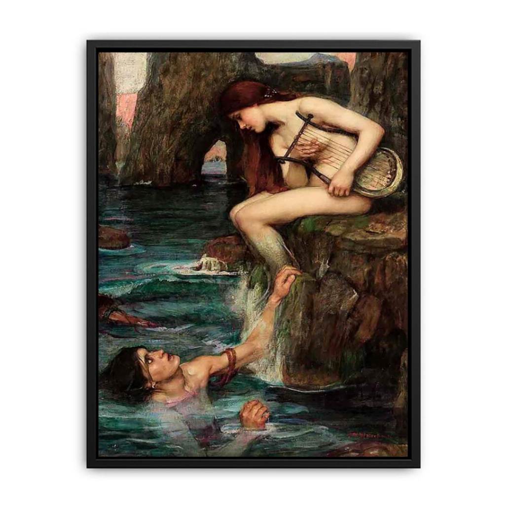 The Siren 1900 Canvas Print