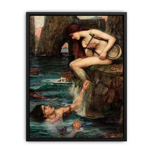 The Siren 1900 Canvas Print