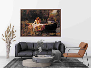 The Lady of Shalott by John William Waterhouse Painting 