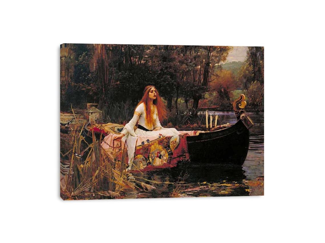 The Lady of Shalott by John William Waterhouse Painting 