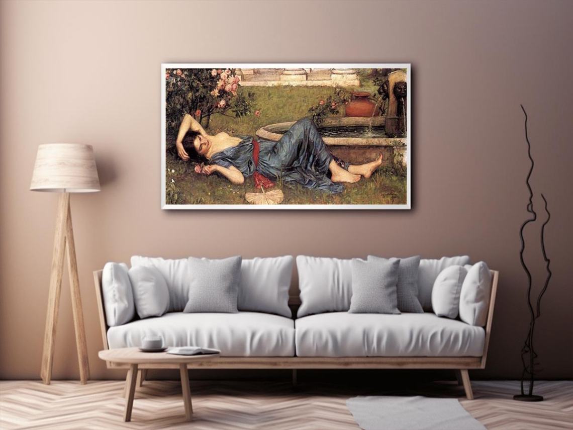 Sweet Summer 1912 by John William Waterhouse Painting 