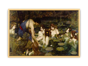Hylas and the Nymphs 1896 Streched canvas