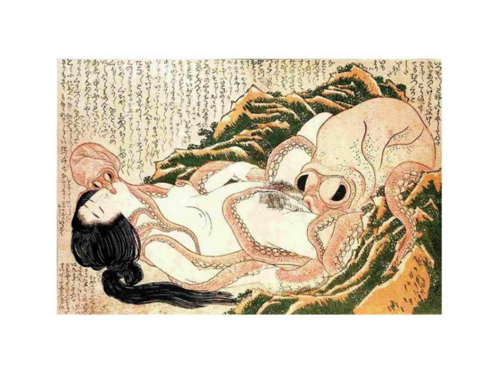 Dream of the Fisherman's Wife by Katsushika Hokusai