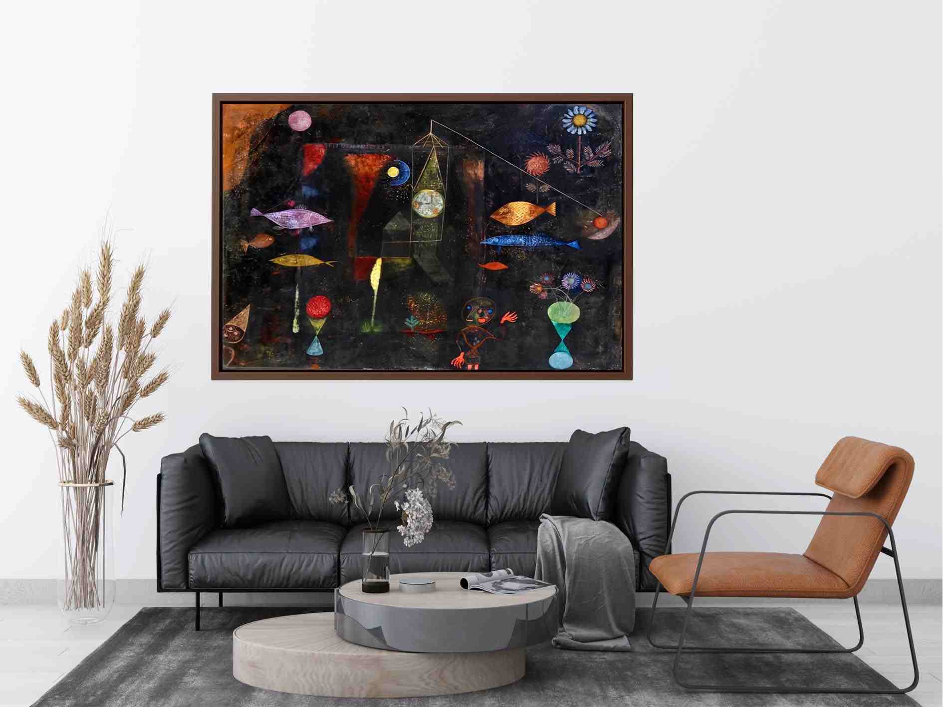 Fish Magic by Paul Klee Painting 