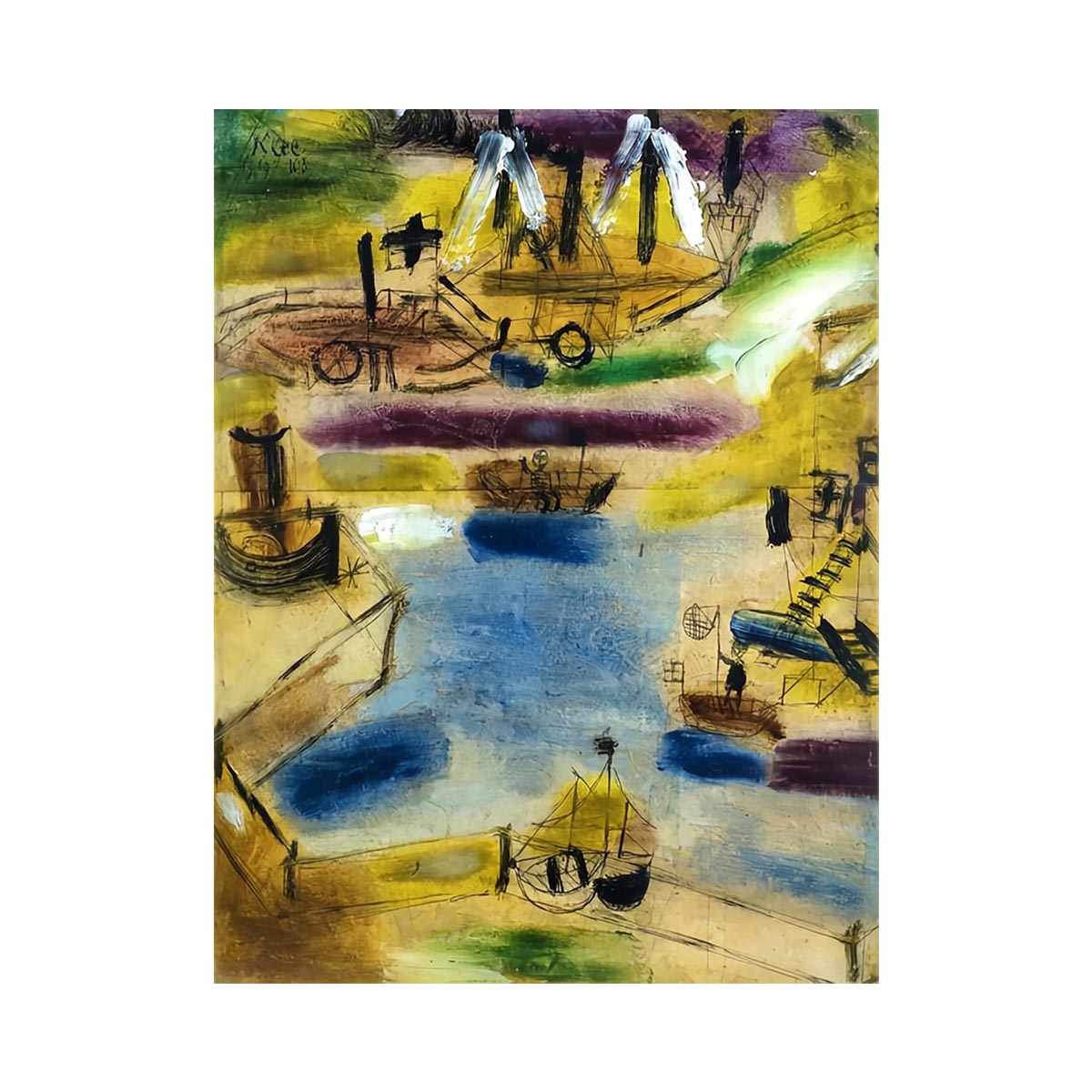 Small Harbour Scene