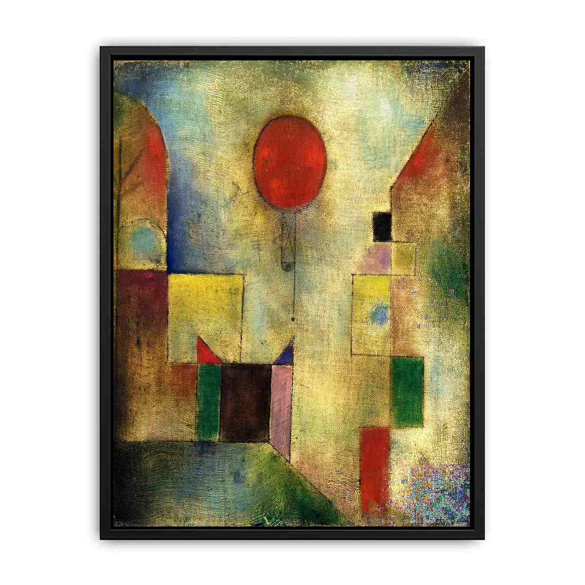 Red Balloon By Paul Klee Poster