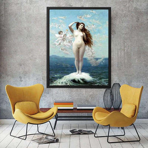 Venus Rising by Jean-Léon Gérôme Painting 