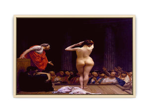 Selling Slaves in Rome  Art Print