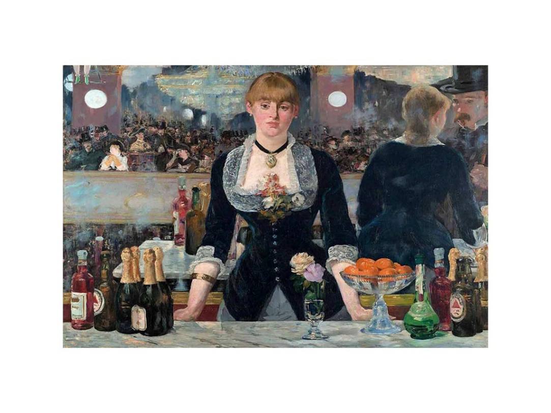 The Bar at the Folies Bergere 1882 by Edouard Manet