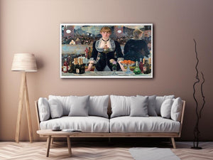 The Bar at the Folies Bergere 1882  Painting
