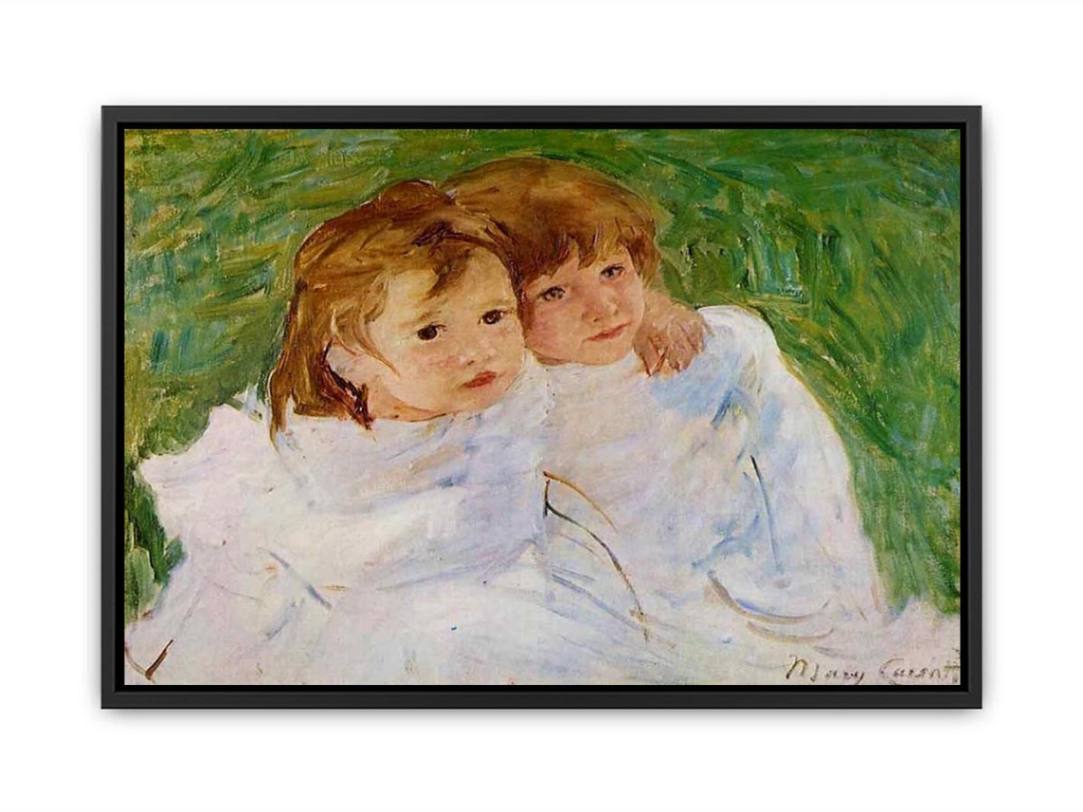 The Sisters, c.1885 Canvas Print