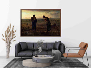 The Angelus, 1857-59 by Jean-Francois Millet Painting 