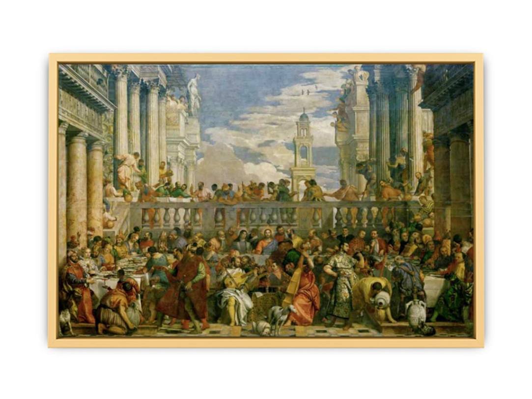 The Marriage Feast at Cana, c.1562 Streched canvas